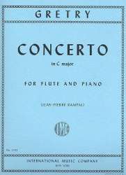 Concerto C major : for flute and piano - Andre Ernest Modest Gretry
