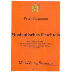 Musikalisches Fruchteis (+CD) : für 1-2 -Peter Stegmann