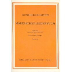 Märkisches Liederbuch : für gem Chor - Gunther Erdmann