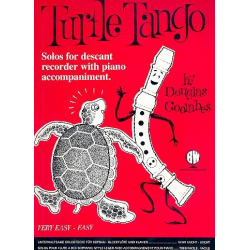 Turtle Tango : für Sopranblockflöte und Klavier - Douglas Coombes