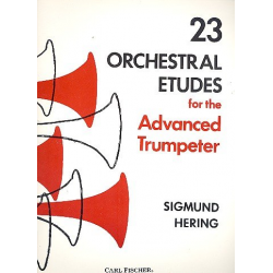 23 ORCHESTRAL ETUDES : -Sigmund Hering