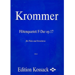 Quartett F-Dur op.17 : für Flöte und Streichtrio - Franz Krommer