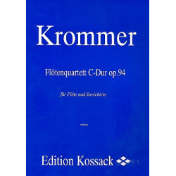 Quartett C-Dur op.94 : für Flöte, - Franz Krommer