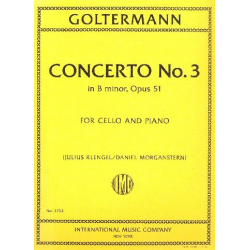 Concerto no.3 b-minor op.51 : - Georg Goltermann