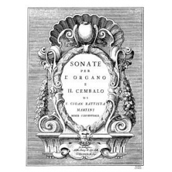 Puzzle Cover Sonate per organo von Martini