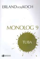 Monolog 9 für Tuba solo - Erland von Koch
