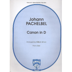 Canon in D : for piano solo - Johann Pachelbel