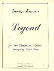 Legend : for alto saxophone - George Enescu
