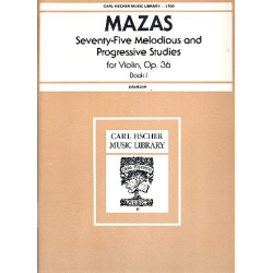 75 melodious and progressive - Jacques Mazas