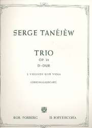 Trio D-Dur op.21 : für - Sergej Tanejew