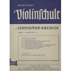 Praktische Violinschule : Band 1 - Ferdinand Küchler