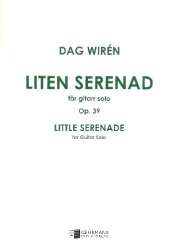 Little Serenade op.39 : for guitar - Dag Wirén