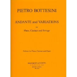 Andante and Variations : for flute - Pietro Bottesini
