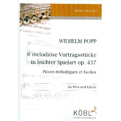 6 Vortragsstücke op.437 : - Wilhelm Popp