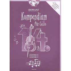 Kompendium für Violoncello Band 14 (+2 CD's) :