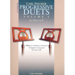 Progressive Duets vol.2 : for 2 horns in F - Larry Clark