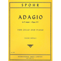Adagio F-Dur op.115 : für Violoncello -Louis Spohr