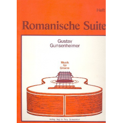 Romantische Suite Band 2 : für Gitarre - Gustav Gunsenheimer