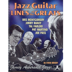 Jazz Guitar Lines  of the Greats : for guitar