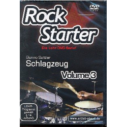Rockstarter Schlagzeug vol.3 : DVD - Benno Sattler