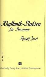 Rhythmikstudien Band 2 : für Posaune - Rudolf Josel
