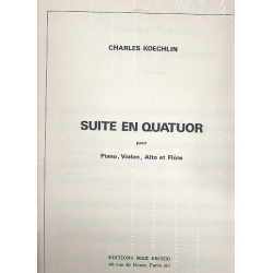 Suite en quatuor : pour piano, - Charles Louis Eugene Koechlin