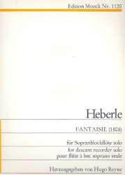 Fantaisie : für Sopranblockflöte solo - Anton Heberle