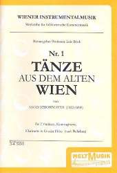 Tänze aus dem alten Wien Band 1 : - Alois Strohmayer
