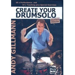 Create your Drum solo : DVD - Andy Gillmann