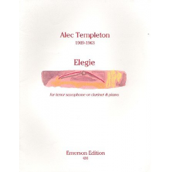 Elegie : for tenor saxophone - Alec Templeton