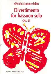 Divertimento op.25 for bassoon solo - Öistein Sommerfeldt