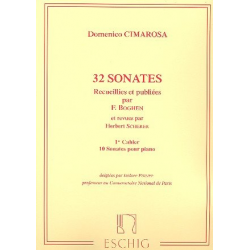 32 sonates vol.1 (nos.1-10) : - Domenico Cimarosa