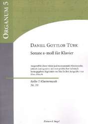 Sonate a-Moll für Klavier - Daniel Gottlob Türk