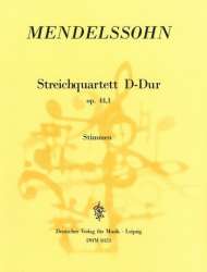 Streichquartett D-Dur op.44,1 - Felix Mendelssohn-Bartholdy