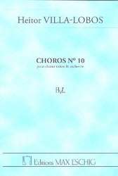 Chorus no.10 (frz.) : for mixed - Heitor Villa-Lobos
