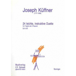 24 leichte instruktive Duette Opus 200 - Joseph Küffner
