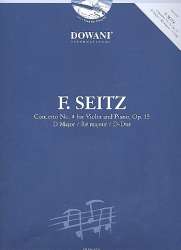 Konzert D-Dur Nr.4 op.15 (+CD) : - Friedrich Seitz
