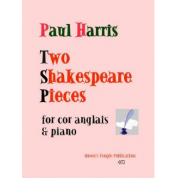 2 Shakespeare Pieces : for cor anglais - Paul Harris