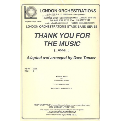 Thank You for the Music : for vocals -Benny Andersson
