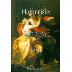 Duo D-Dur Nr.1 op.20 : - Franz Anton Hoffmeister