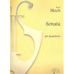 Sonata : per pianoforte - Ernest Bloch