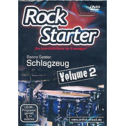 Rockstarter Schlagzeug vol.2 : DVD - Benno Sattler
