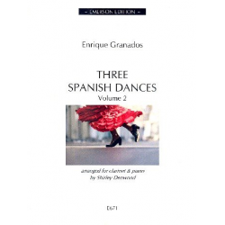 3 spanish Dances vol.2 : - Enrique Granados