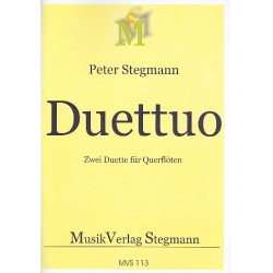 Duettuo : für 2 Querflöten -Peter Stegmann