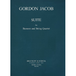 Suite : für Fagott und Streichquartett - Gordon Jacob