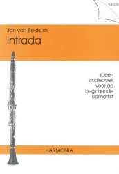 Intrada - Speel-studieboek voor de beginnende klarinettist - Jan van Beekum