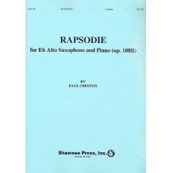 Rapsodie op.108b : for alto saxophone - Paul Creston