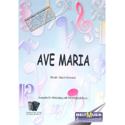 Ave Maria  : für Akkordeon - Johann Sebastian Bach