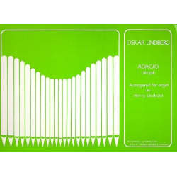 Adagio : für Orgel - Oskar Frederik Lindberg