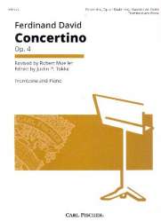 Concertino op.4 : for trombone and - Ferdinand David
